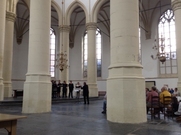 Choir in Hooglandse Kerk, 10 September 2016
