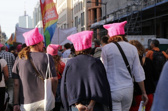 Pussyhats, Brussels, 24 May 2017